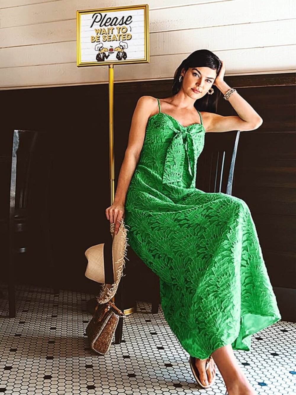Lilly Pulitzer Sarahlynne Maxi Dress in Fauna Green NWT - Size 14